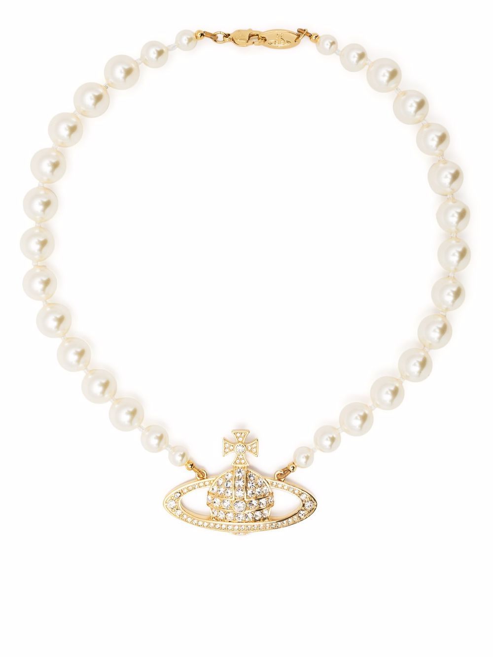 Collana Bas Relief con perle in oro 