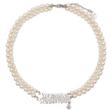 Collana girocollo Amelia in avorio 