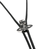 Cravatta Bolo in nero 