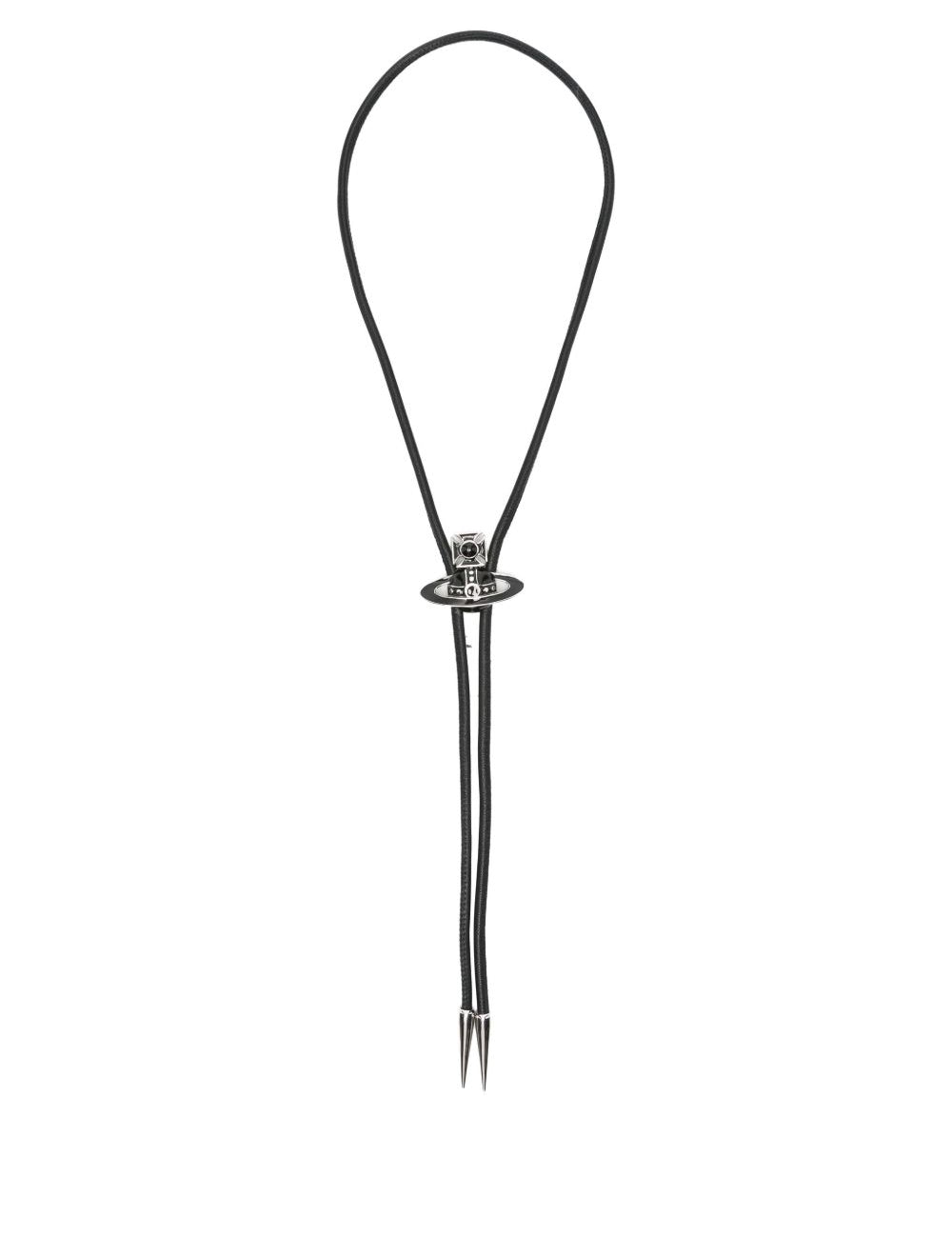Cravatta Bolo in nero 