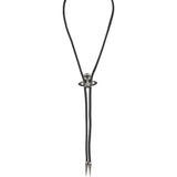 Cravatta Bolo in nero 