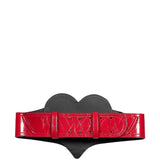 Cintura corsetto Heart in rosso 