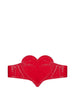 Cintura corsetto Heart in rosso