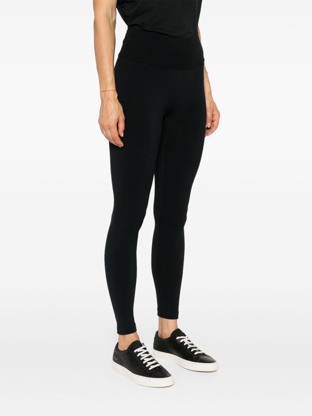 Leggings con vita elasticata perfect fit in nero Wolford - donna 