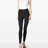 Leggings a vita alta in nero Wolford - donna 