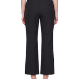 Pantaloni svasati in nero 