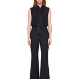 Pantaloni svasati in nero 