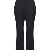 Pantaloni svasati in nero 