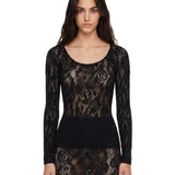 Abito Infinite Rose in nero 