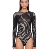 Body Rose Shadow in nero 