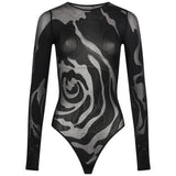 Body Rose Shadow in nero 