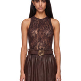 Body Infinite Rose in marrone 