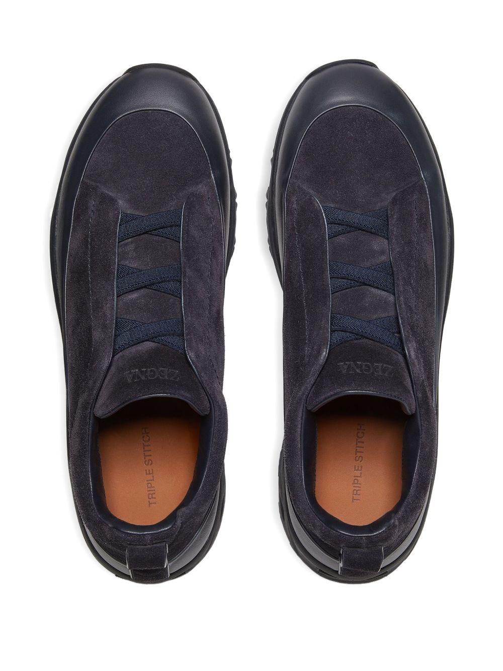 Sneakers Triple Stitch in nero 