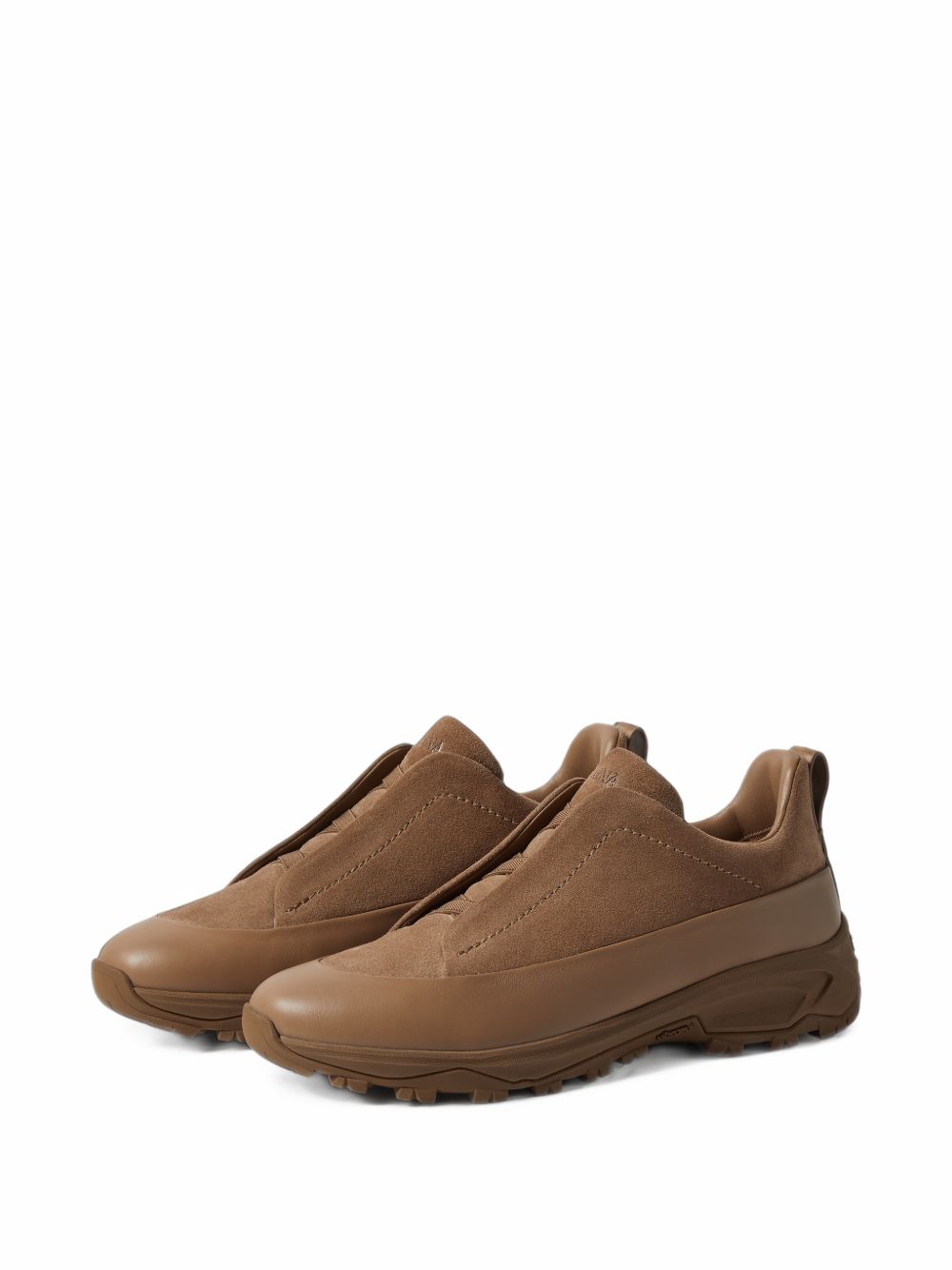 Sneakers Monte Triple Stitch in marrone chiaro 