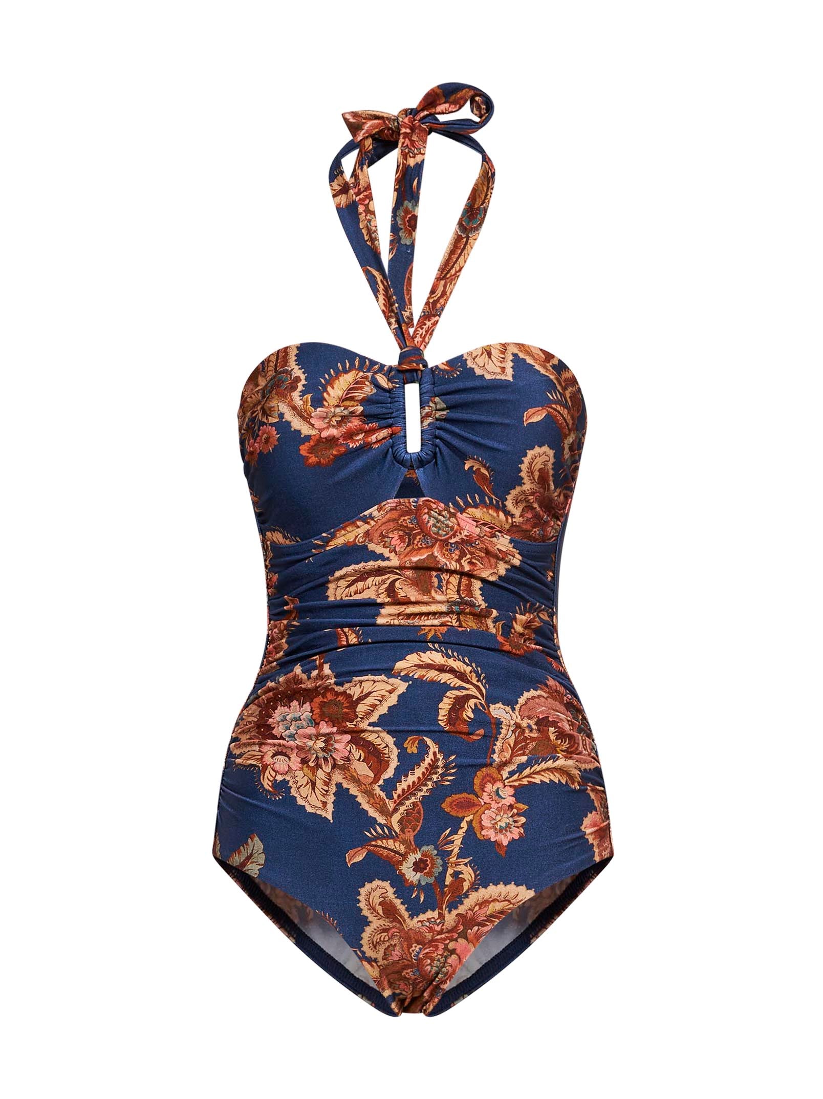 Costume Aster con stampa floreale multicolore 