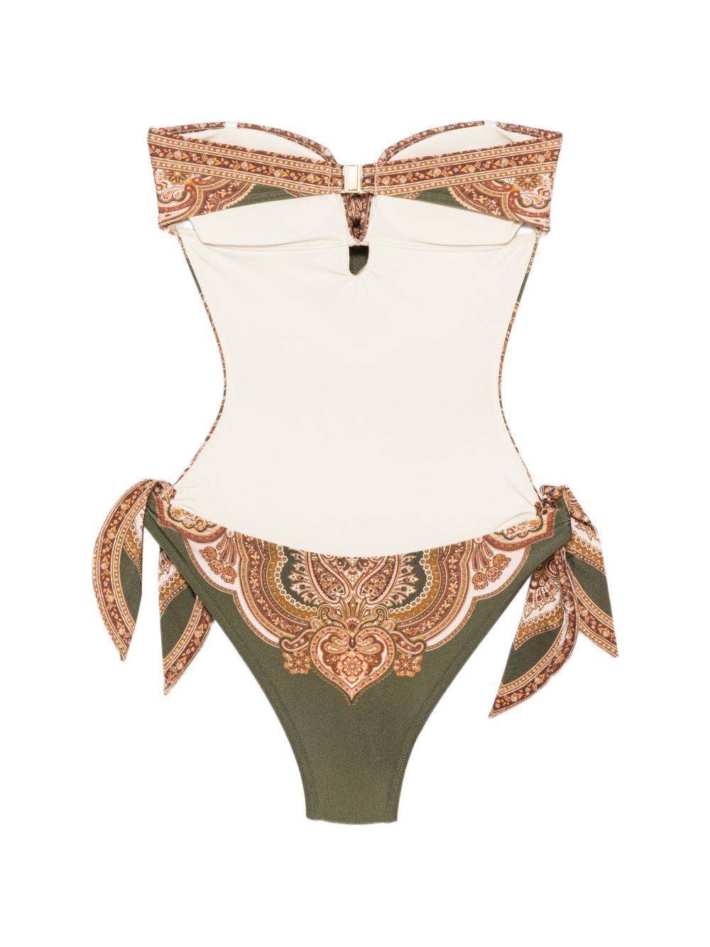 Costume da bagno Mahon con stampa paisley multicolor 