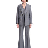 Gilet con bottoni valiant in grigio 
