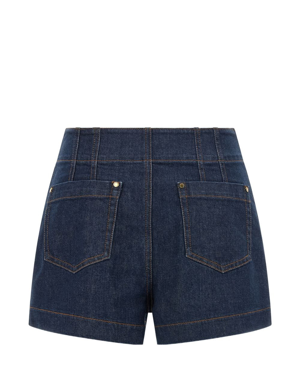 Shorts con bordi intrecciati awaken  in  blu Zimmermann - donna 