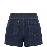 Shorts con bordi intrecciati awaken  in  blu Zimmermann - donna 