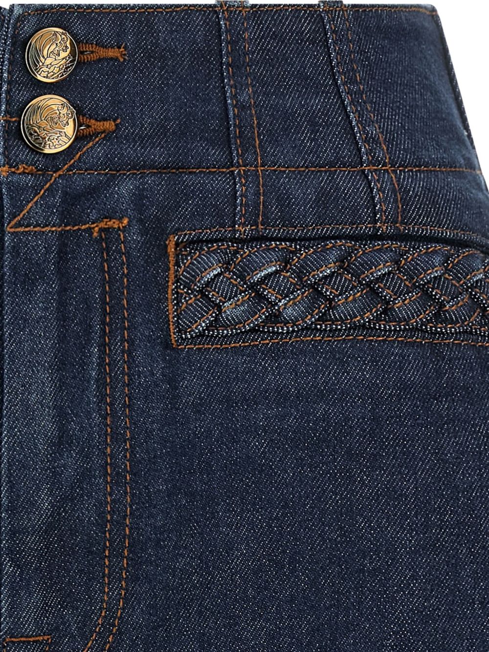 Shorts con bordi intrecciati awaken  in  blu Zimmermann - donna 