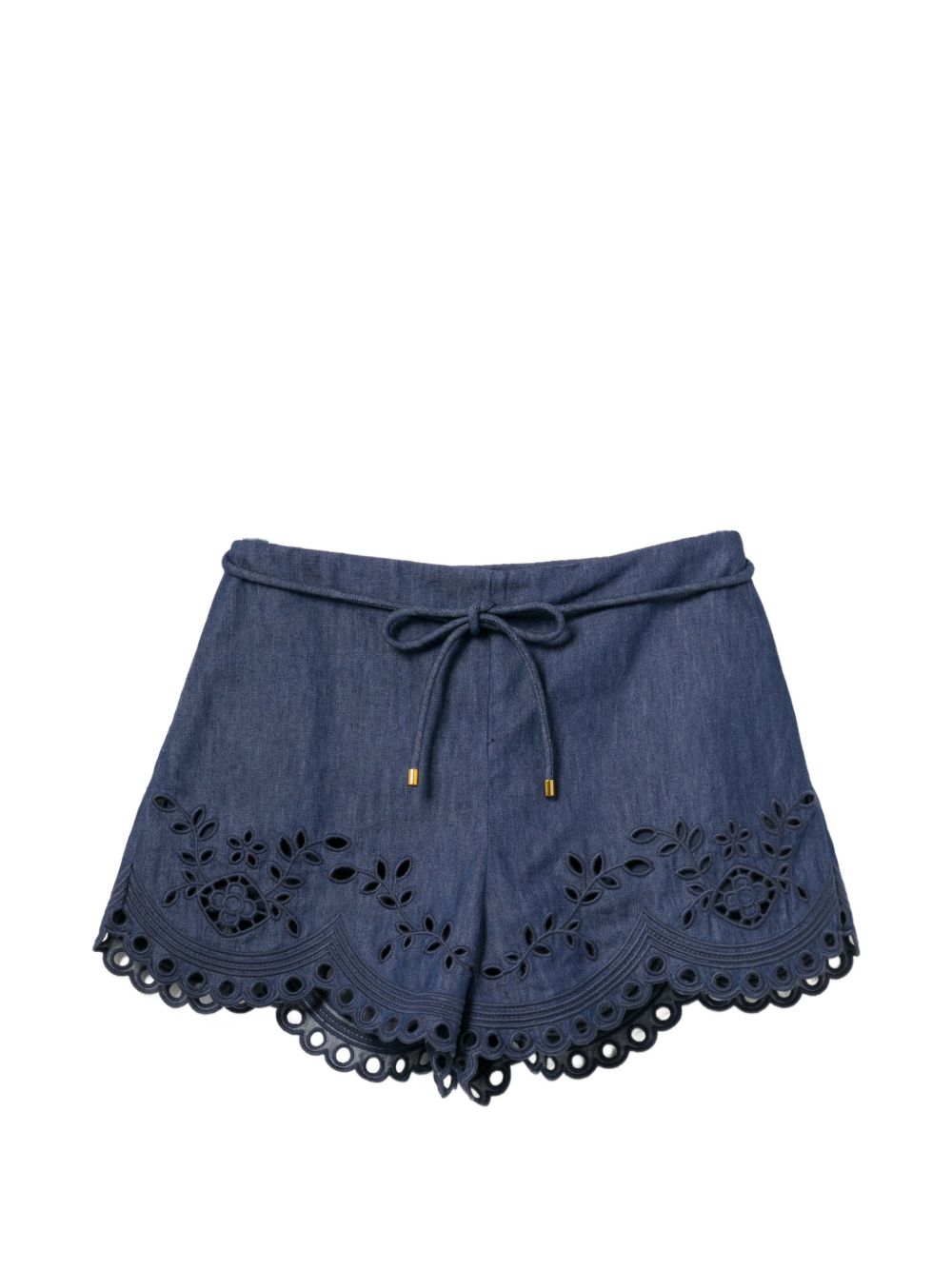 Shorts mahon con ricamo in blu Zimmermann - donna 