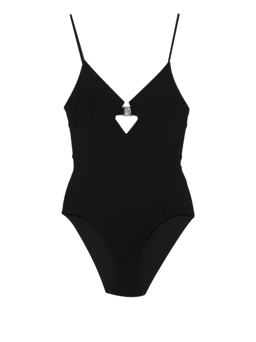 Costume da bagno Roselight con cut-out in nero 