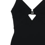 Costume da bagno Roselight con cut-out in nero 