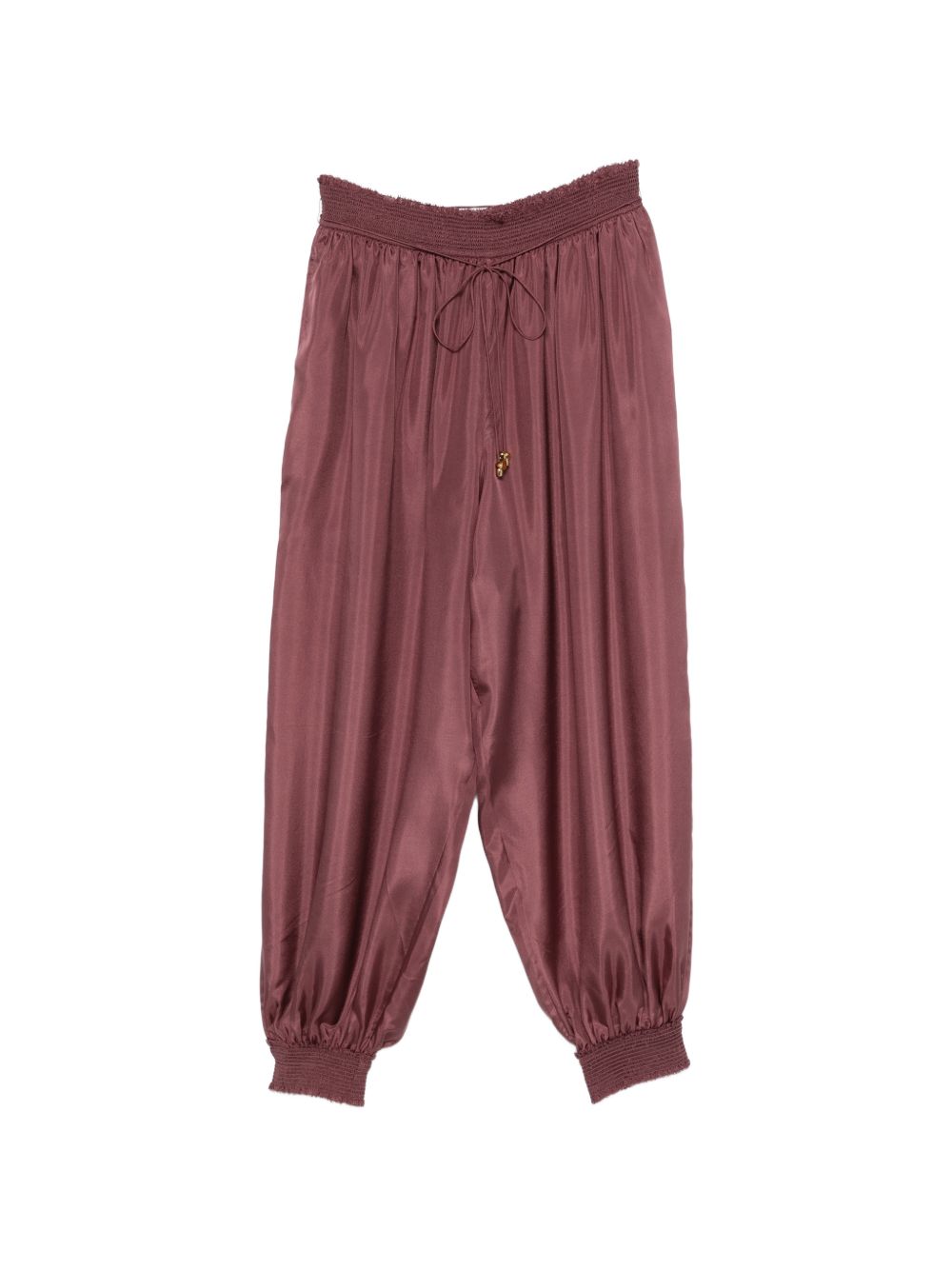 Pantaloni aster con elastico in vita in rosa Zimmermann - donna 