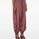 Pantaloni aster con elastico in vita in rosa Zimmermann - donna 