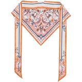 Foulard di seta con stampa floreale multicolore Zimmermann - donna 