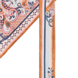 Foulard di seta con stampa floreale multicolore Zimmermann - donna 