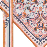 Foulard di seta con stampa floreale multicolore Zimmermann - donna 