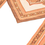 Bandana in seta stampata multicolore 