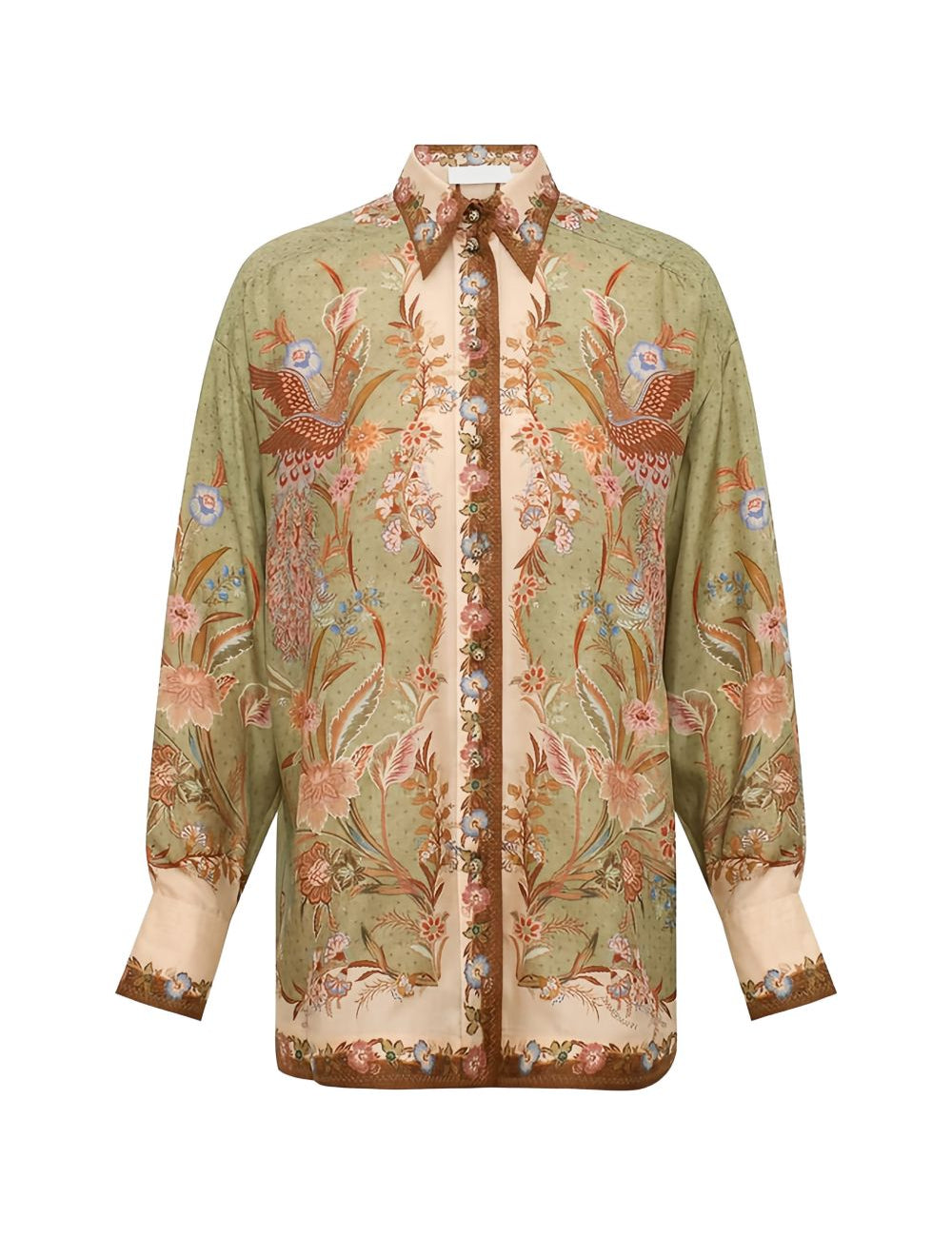 Camicia Indra con stampa floreale multicolore 
