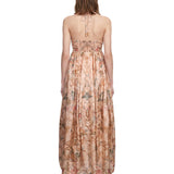 Abito maxi Roselight con stampa floreale 