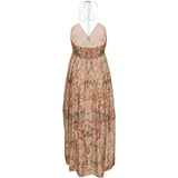 Abito maxi Roselight con stampa floreale 