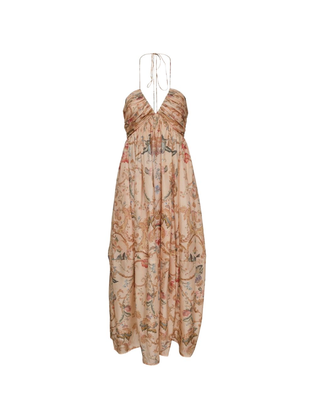 Abito maxi Roselight con stampa floreale 
