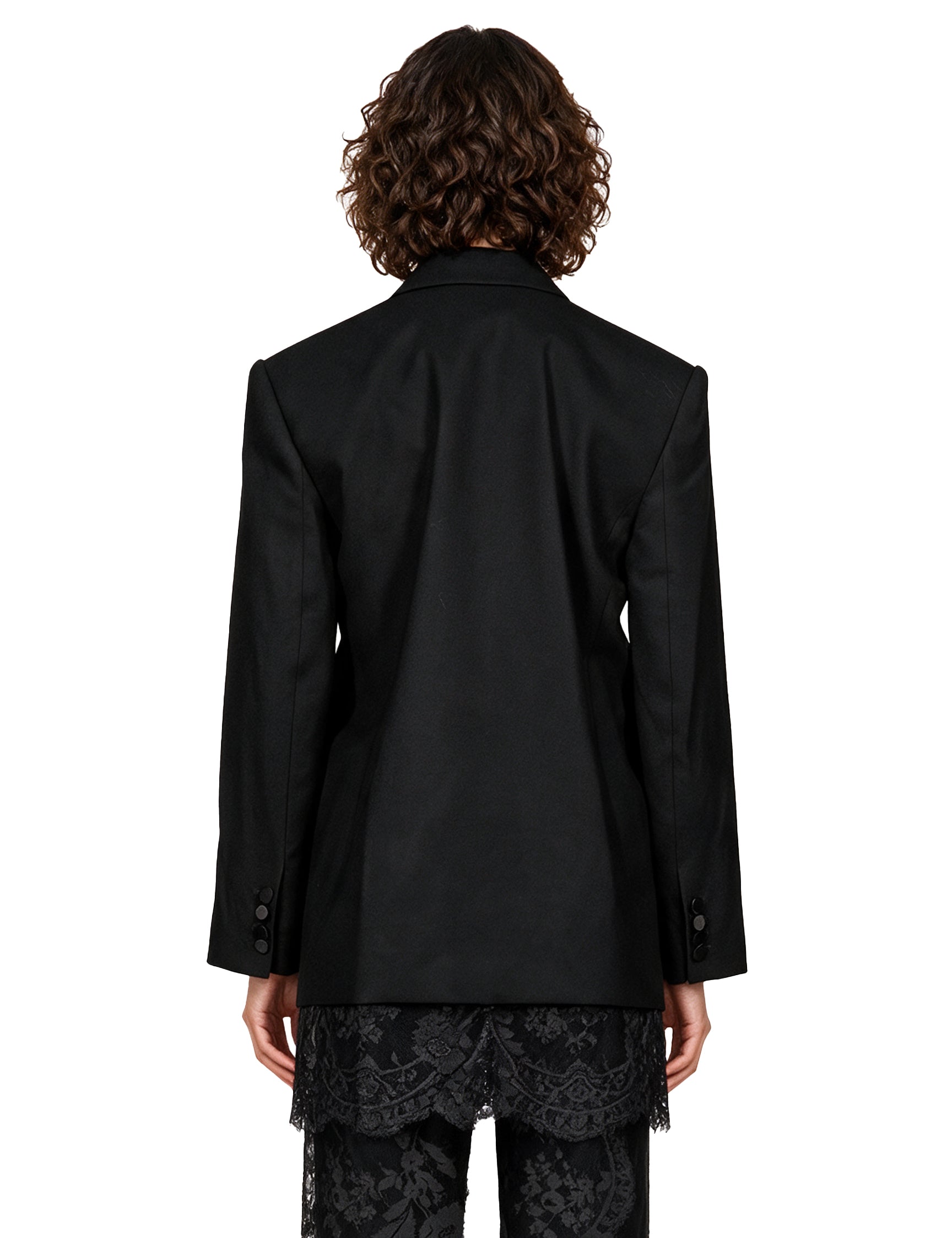 Blazer doppiopetto Valiant in nero 