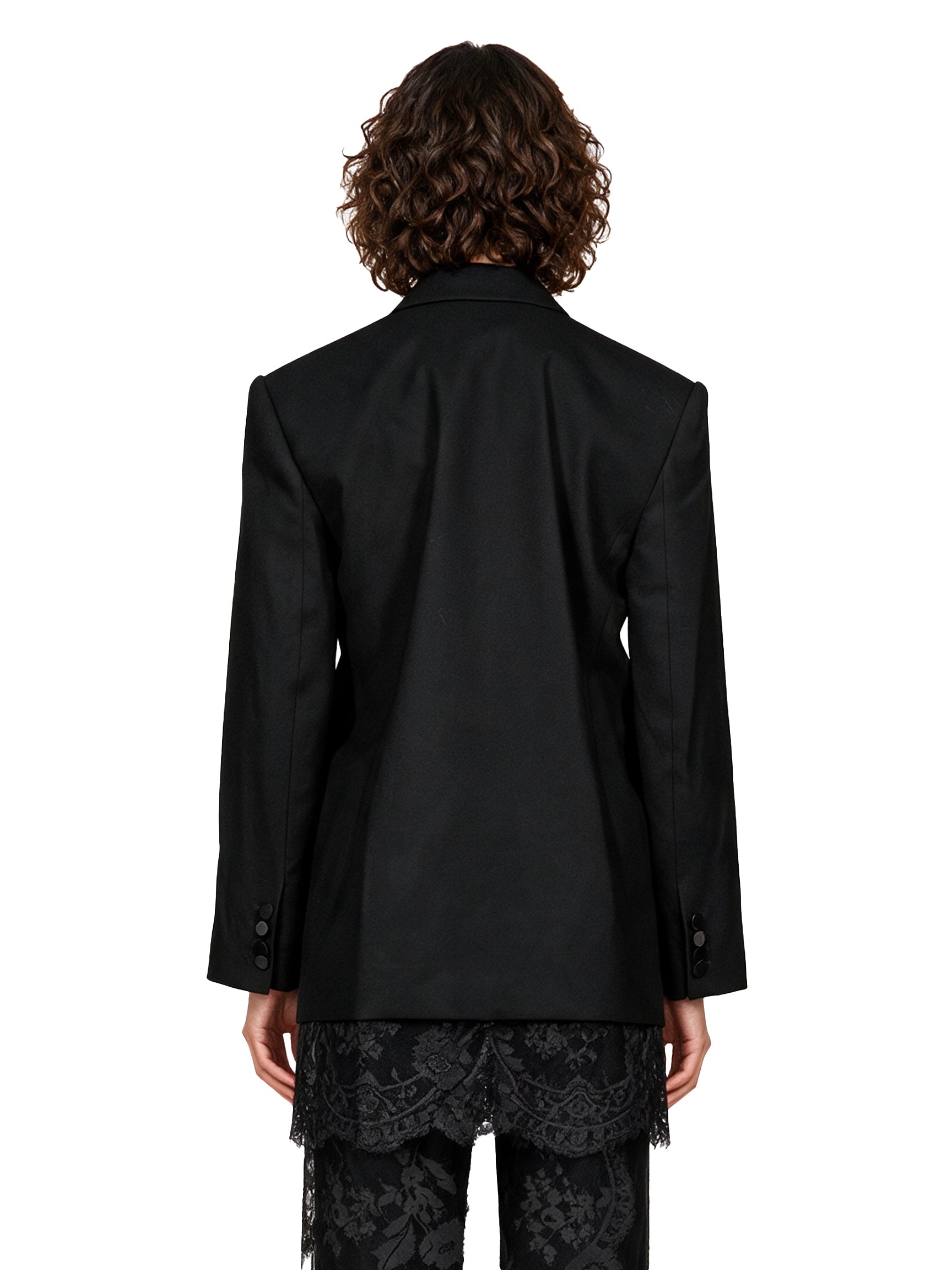 Blazer doppiopetto Valiant in nero 