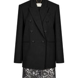 Blazer doppiopetto Valiant in nero 