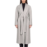 Cappotto a vestaglia Anna in grigio 