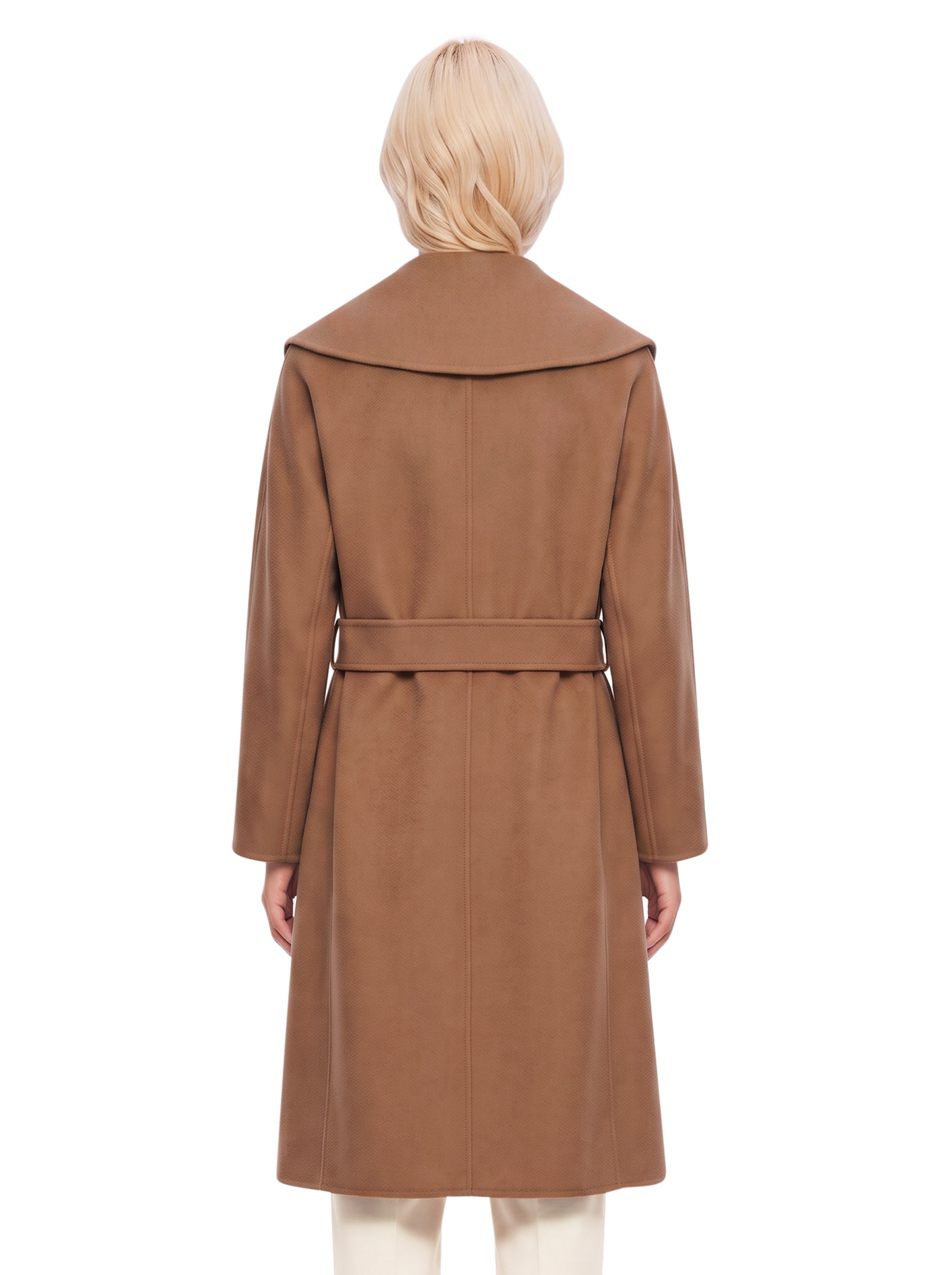 Cappotto corto Messi in beige 