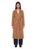 Cappotto a vestaglia Poldo in marrone