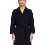Cappotto corto Arona in blu 