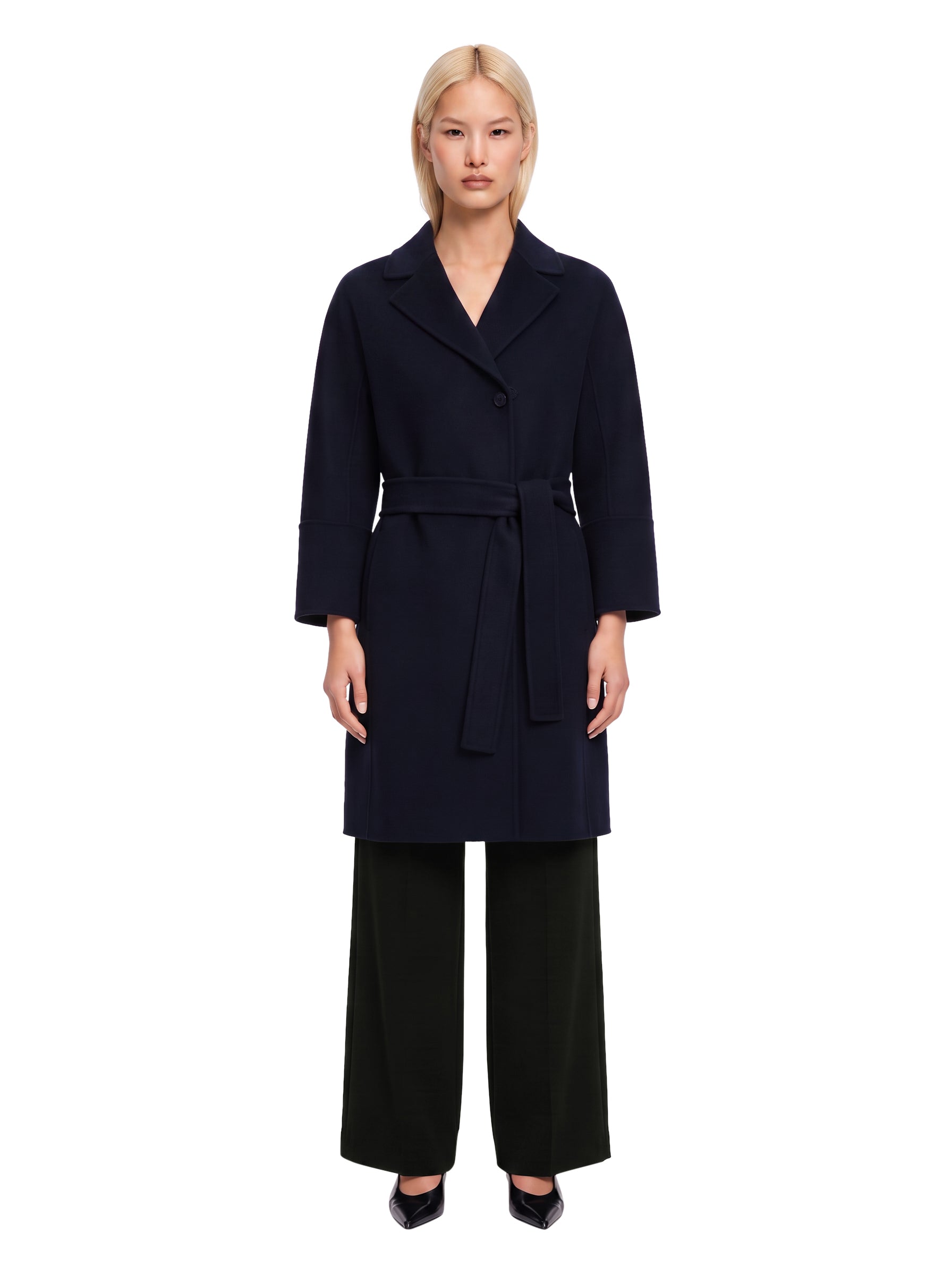 Cappotto corto Arona in blu 