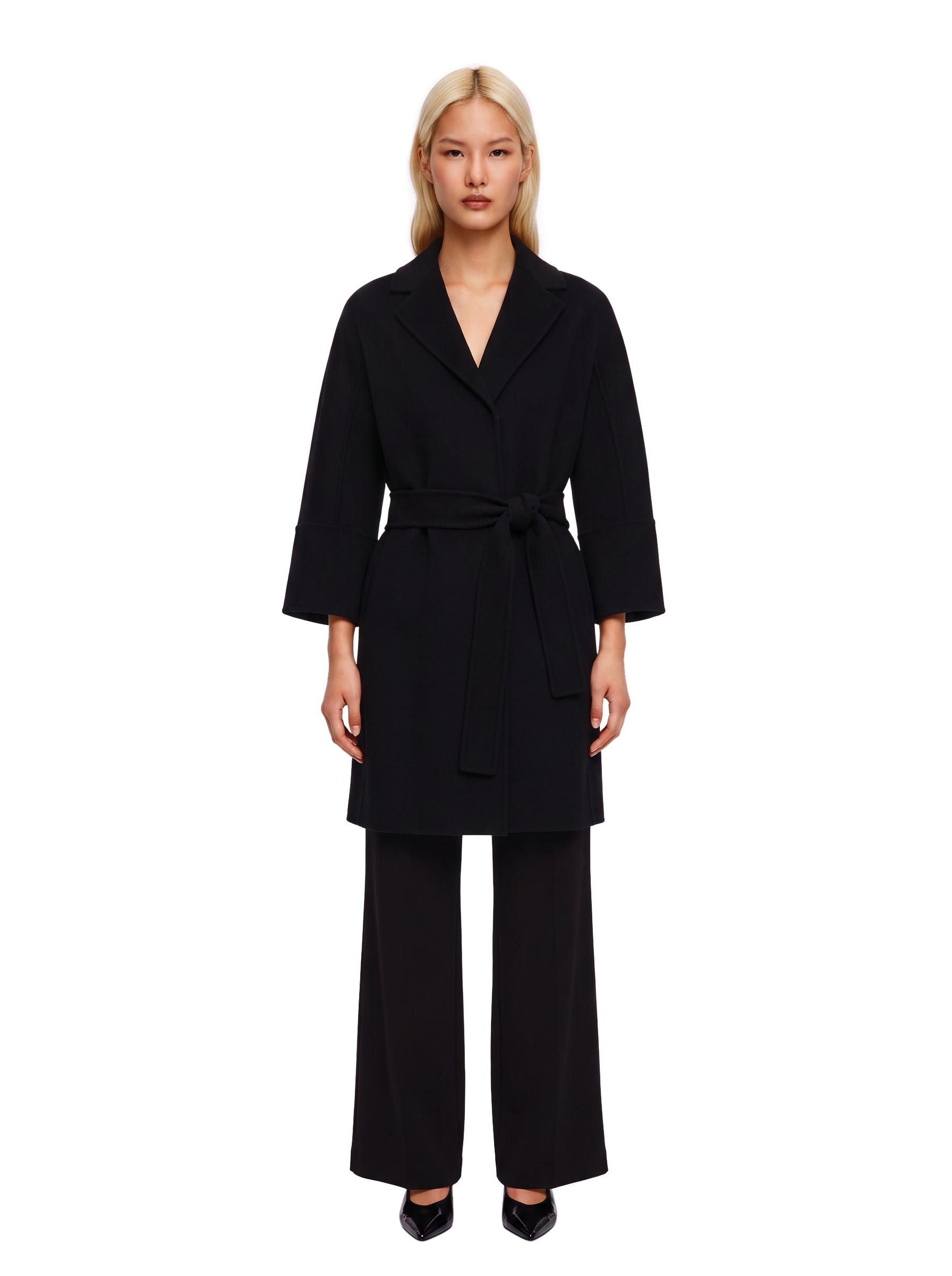 Cappotto corto Arona in nero 
