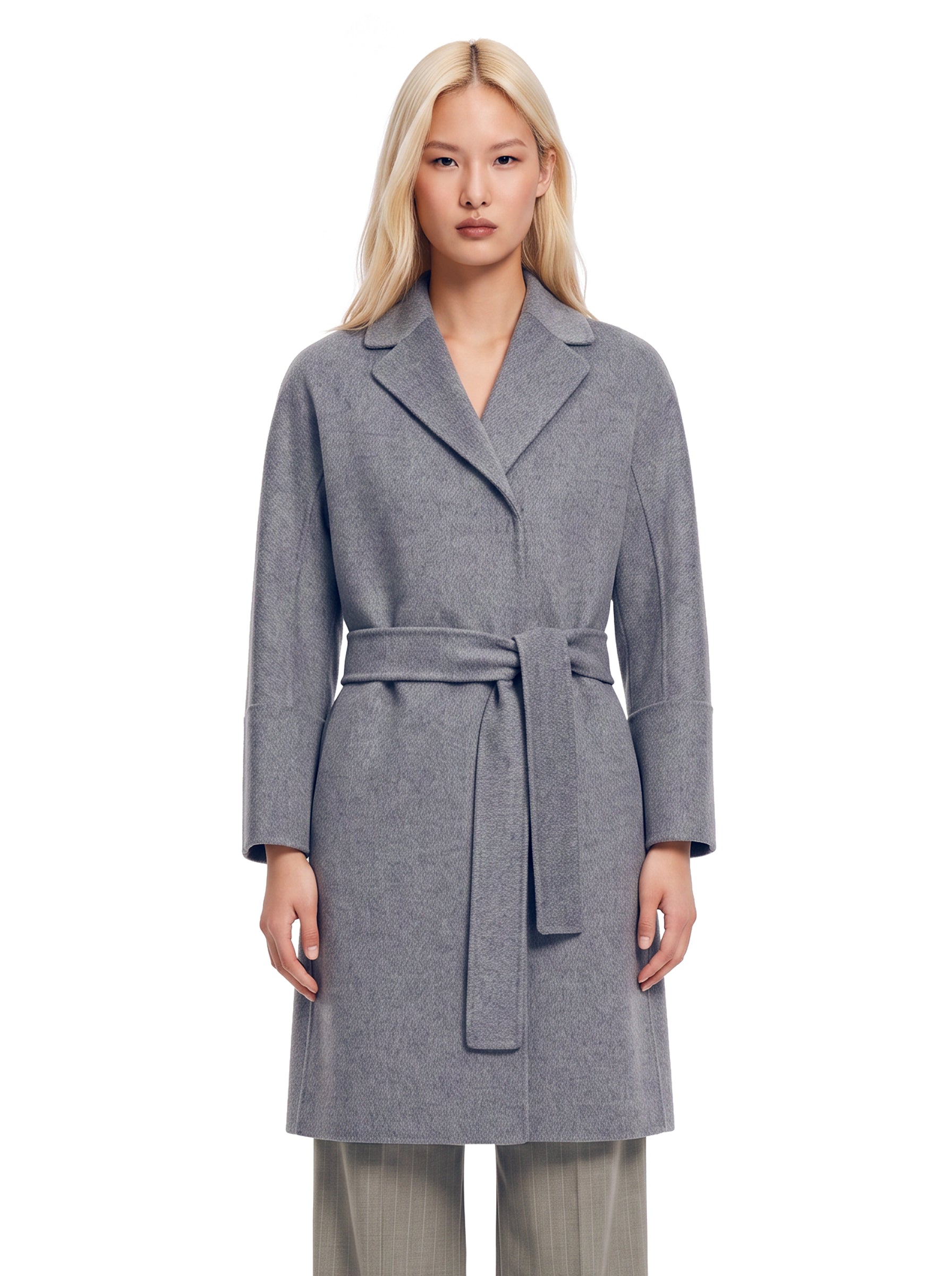 Cappotto corto Arona in grigio 