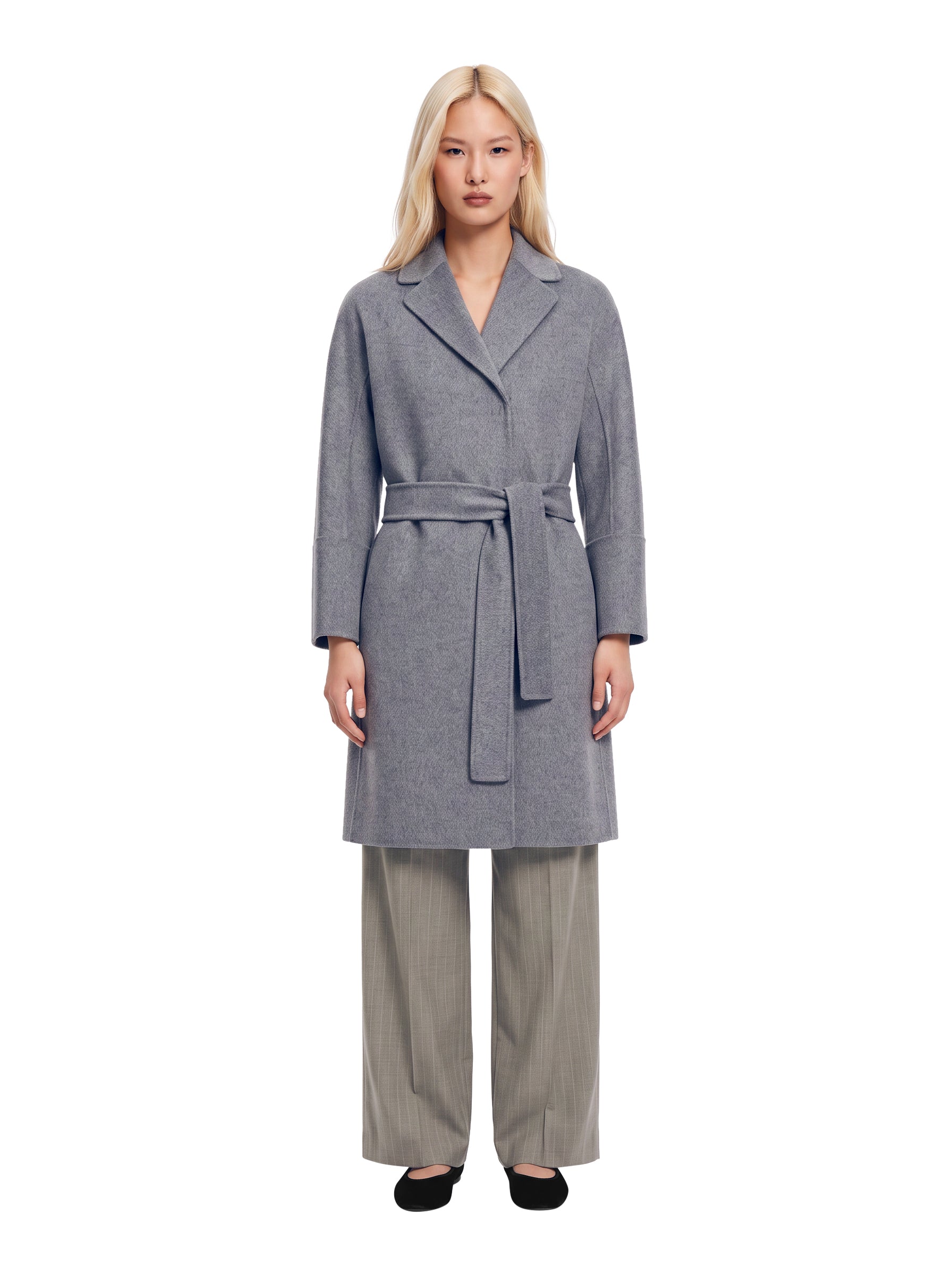 Cappotto corto Arona in grigio 