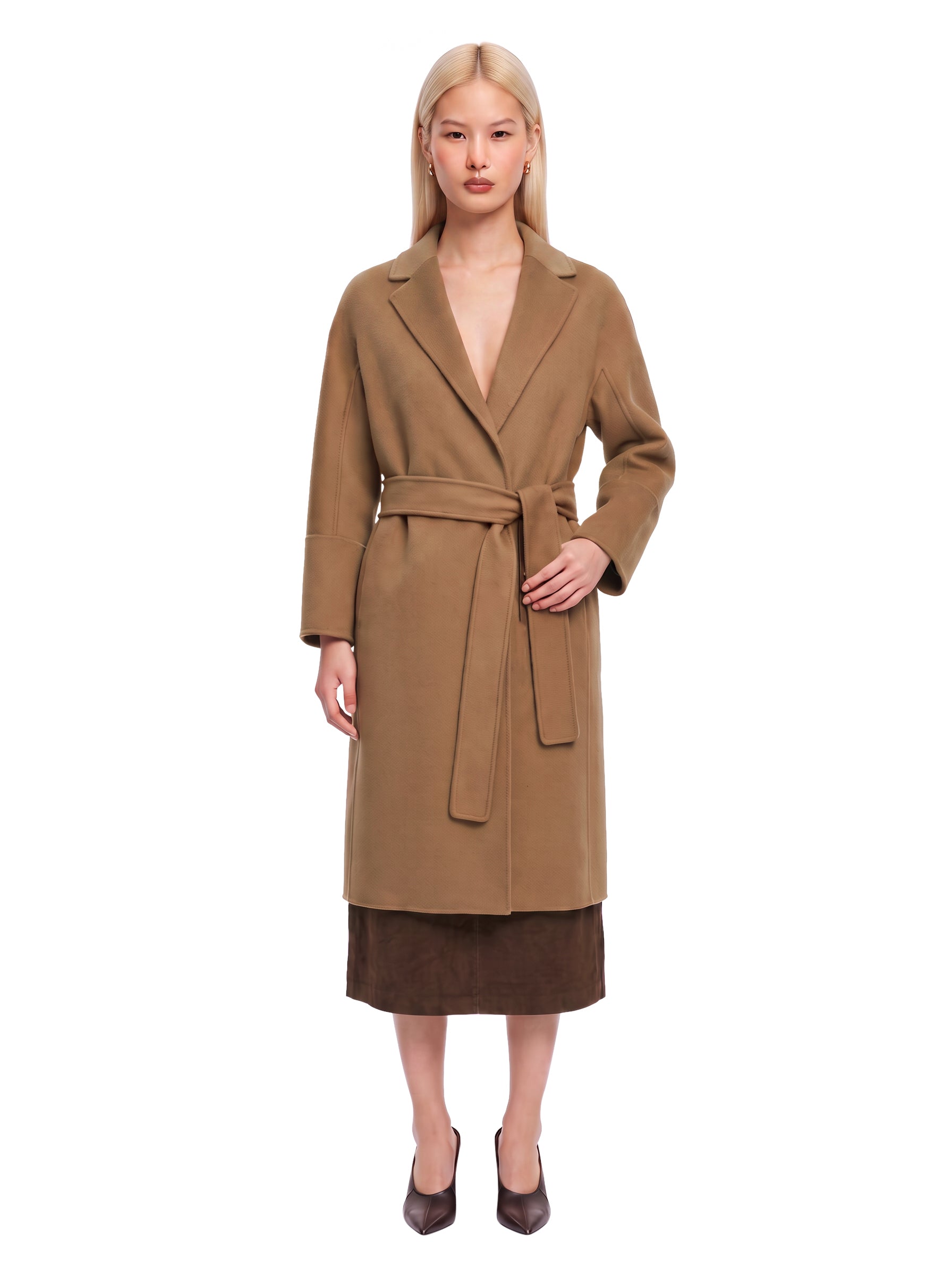 Cappotto corto Arona in beige 