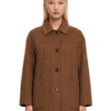 Cappotto corto Giugno in marrone 